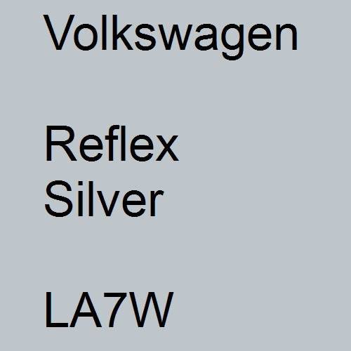 Volkswagen, Reflex Silver, LA7W.